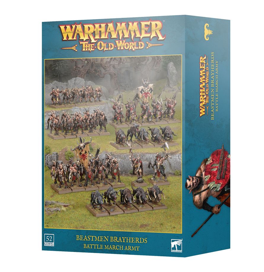 Warhammer The Old World: Beastmen Brayherds: Battle March Army | Odin's Place