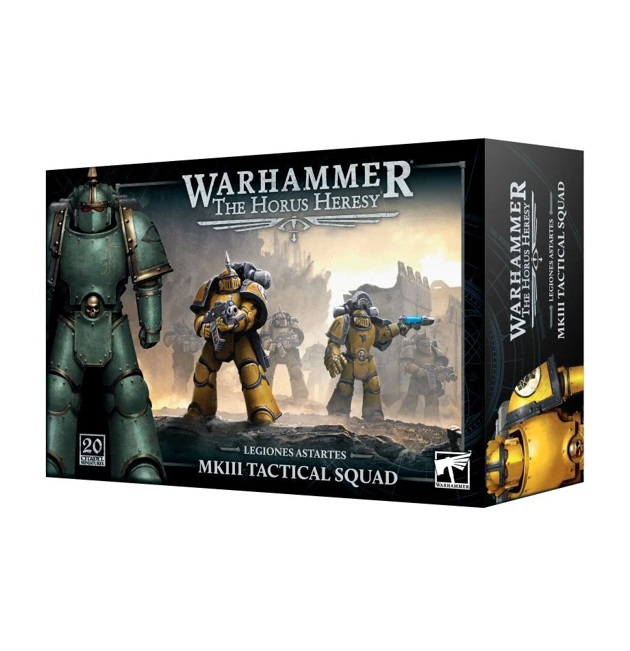 Warhammer 40K: The Horus Heresy MIII Tactical Squad | Odin's Place