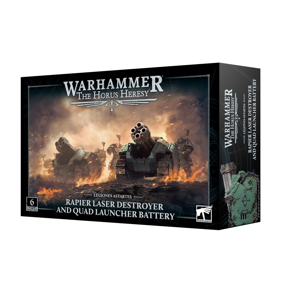 Warhammer Horus Heresy: Rapier Laser Destroyer and Quad Launcher Battery | Odin's Place