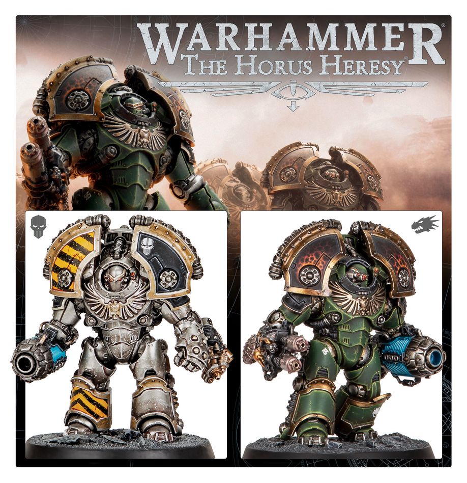 Warhammer Horus Heresy: Saturnine Terminator Squad | Odin's Place