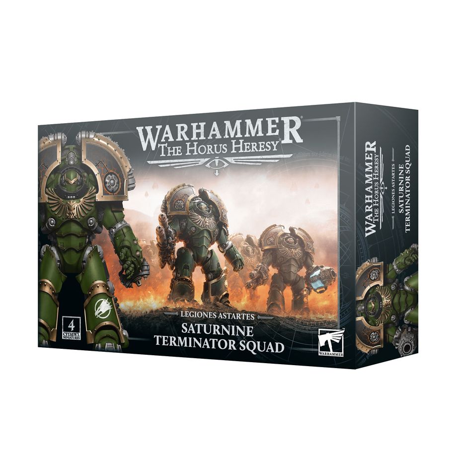 Warhammer Horus Heresy: Saturnine Terminator Squad | Odin's Place