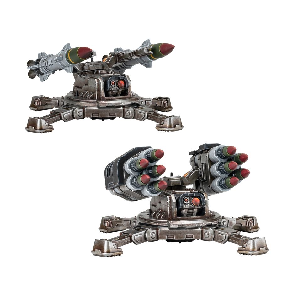 Warhammer Horus Heresy: Tarantula Missile Battery | Odin's Place