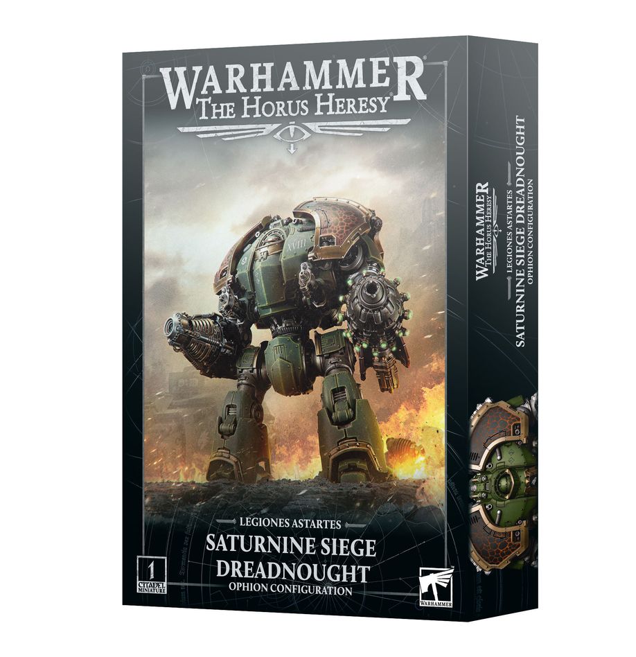 Warhammer Horus Heresy: Saturnine Siege Dreadnought – Ophion Configuration | Odin's Place
