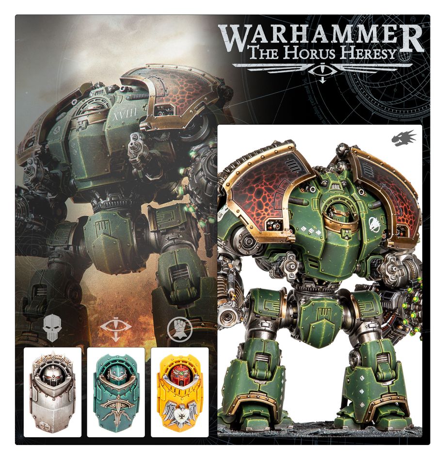 Warhammer Horus Heresy: Saturnine Siege Dreadnought – Ophion Configuration | Odin's Place
