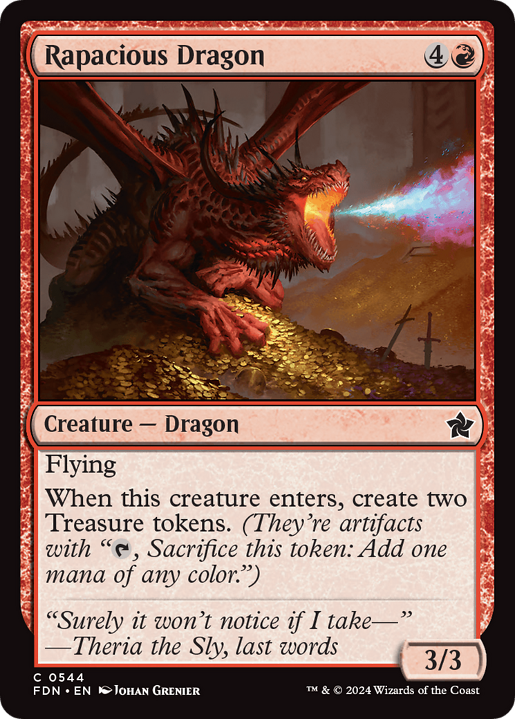Rapacious Dragon [Foundations] | Odin's Place