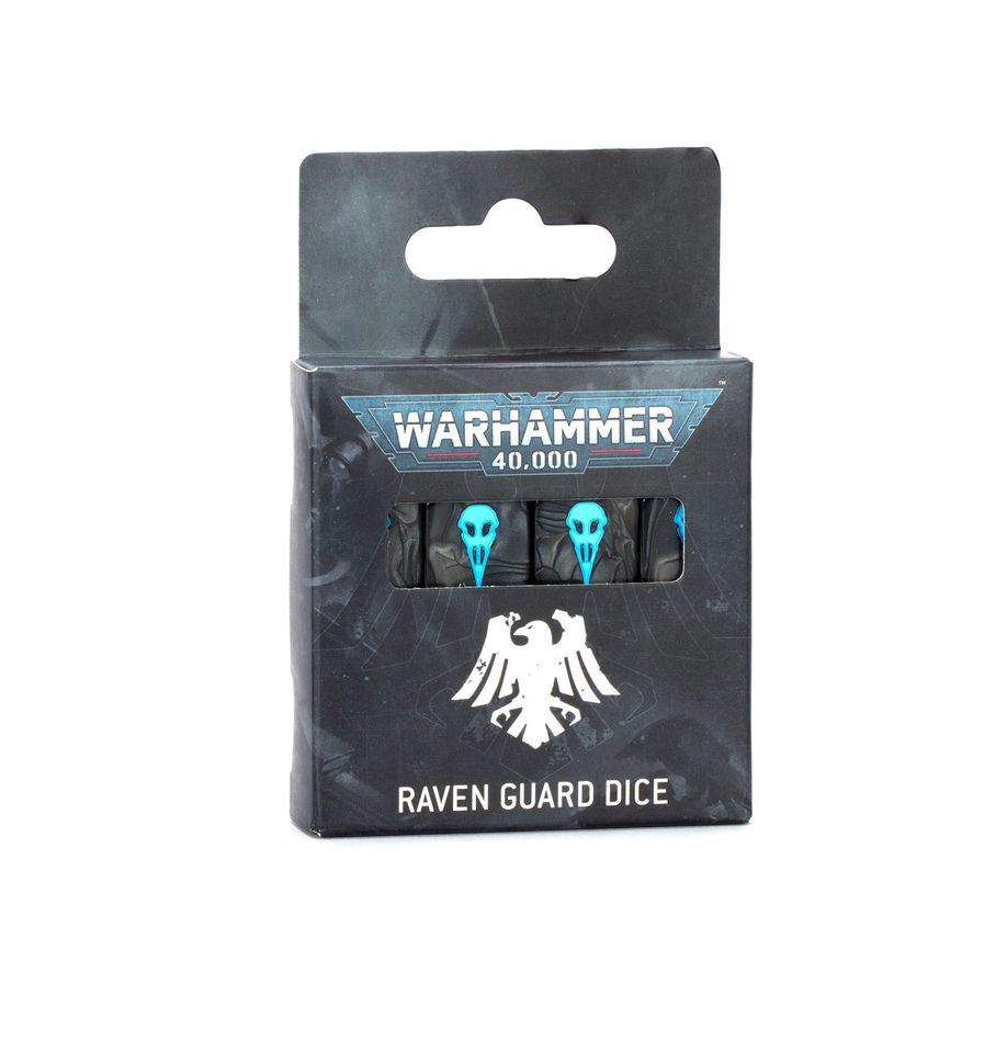 Warhammer 40k: Raven Guard Dice | Odin's Place