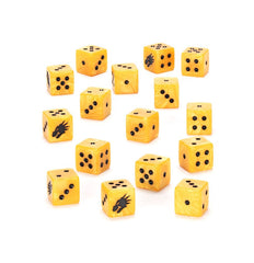 Warhammer 40k: Salamanders Dice Set | Odin's Place