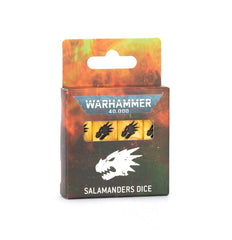 Warhammer 40k: Salamanders Dice Set | Odin's Place