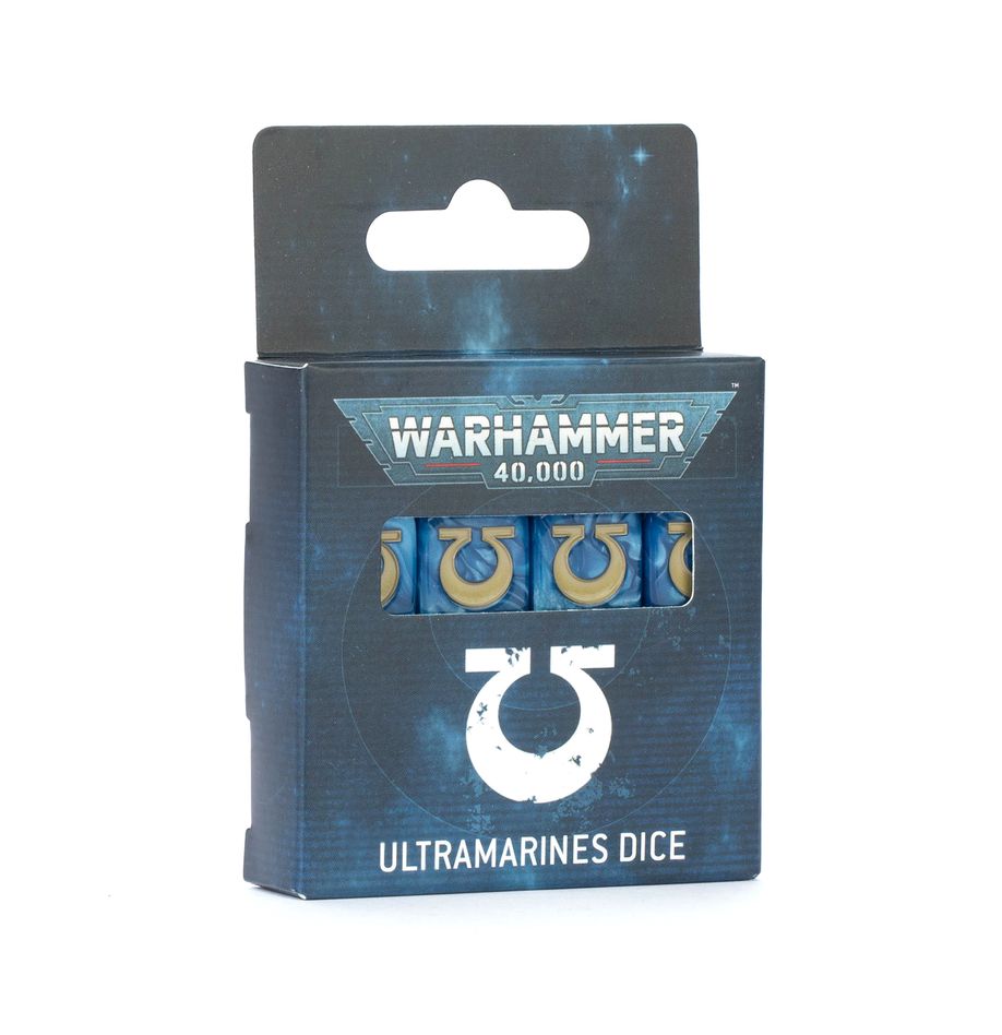 Warhammer 40k: Ultramarines Dice | Odin's Place