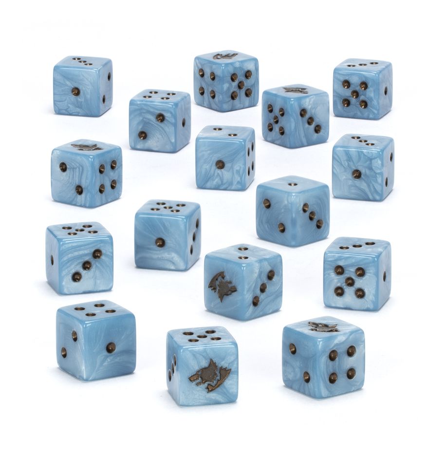 Warhammer 40K: Space Wolves Dice Set | Odin's Place