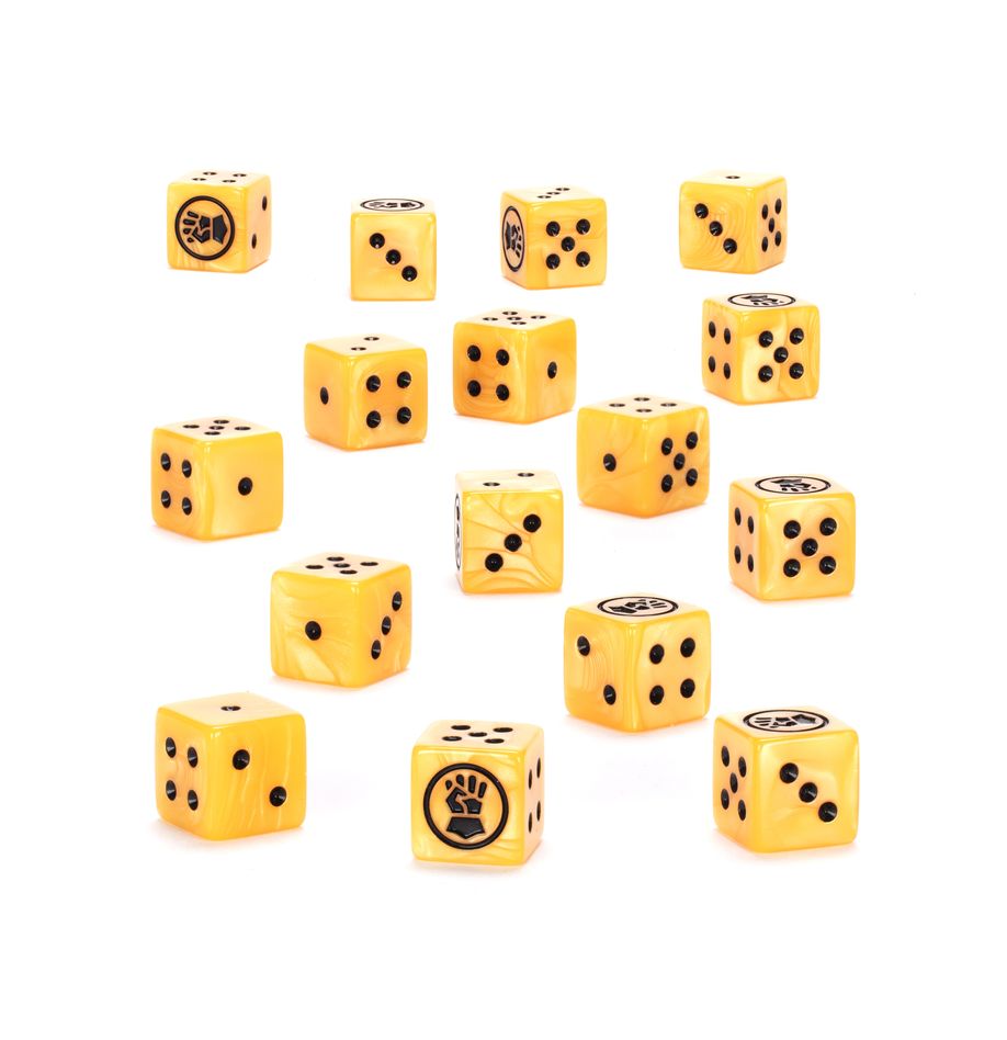 Warhammer 40k: Imperial Fists Dice | Odin's Place