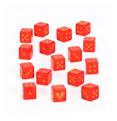 Warhammer 40k: blood Angels Dice Set | Odin's Place