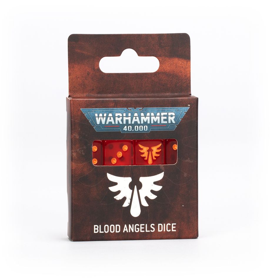 Warhammer 40k: blood Angels Dice Set | Odin's Place