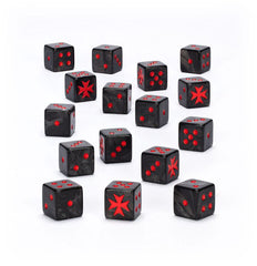 Warhammer 40k: Black Templar Dice Set | Odin's Place