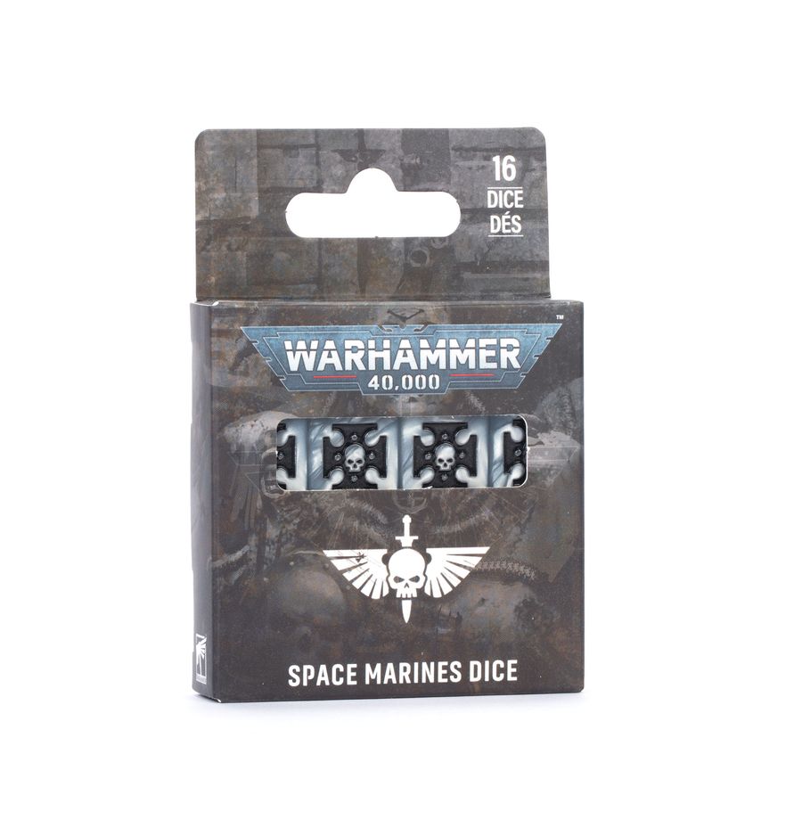 Warhammer 40k: Space Marines Dice | Odin's Place