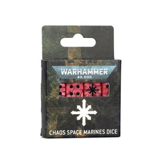 Warhammer 40k: Chaos Space Marines Dice Set | Odin's Place