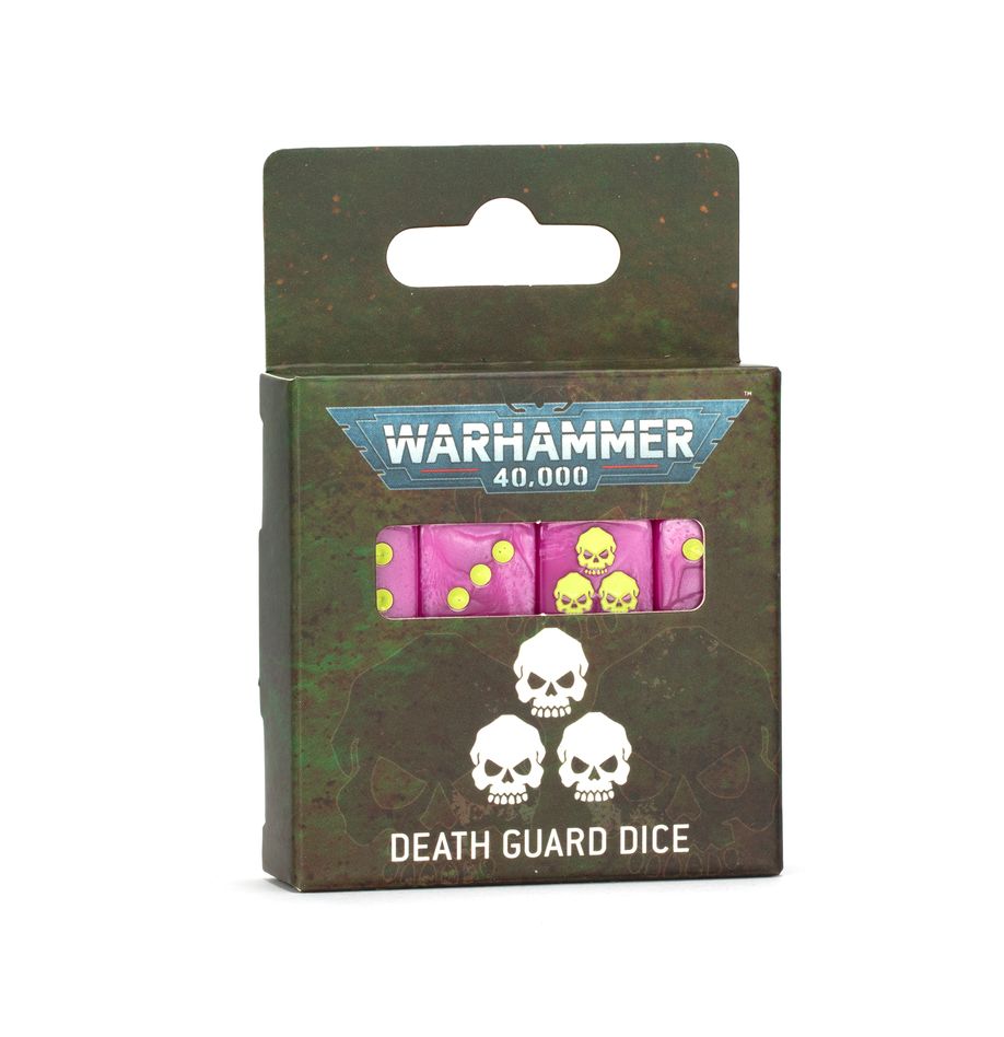 Warhammer 40k: Death Guard Dice | Odin's Place
