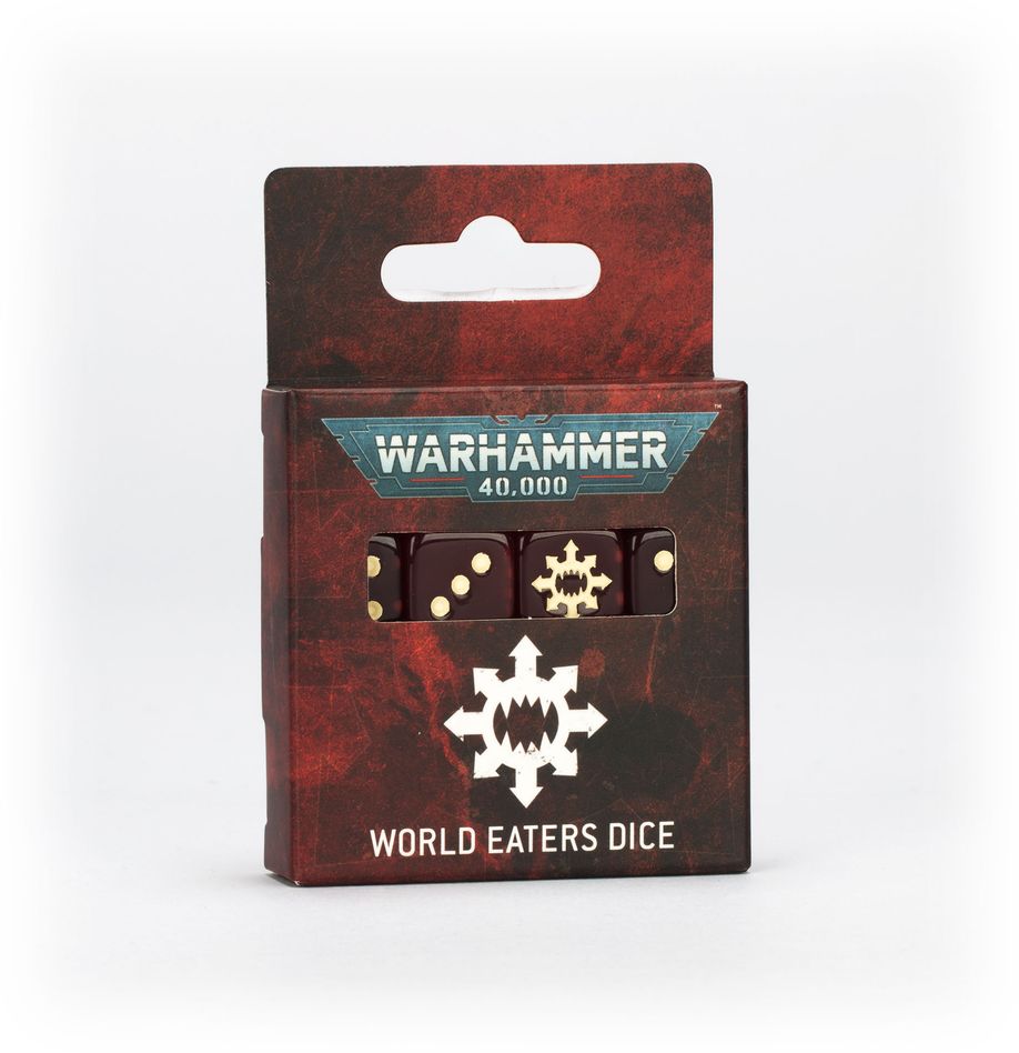 Warhammer 40k: World Eaters Dice | Odin's Place