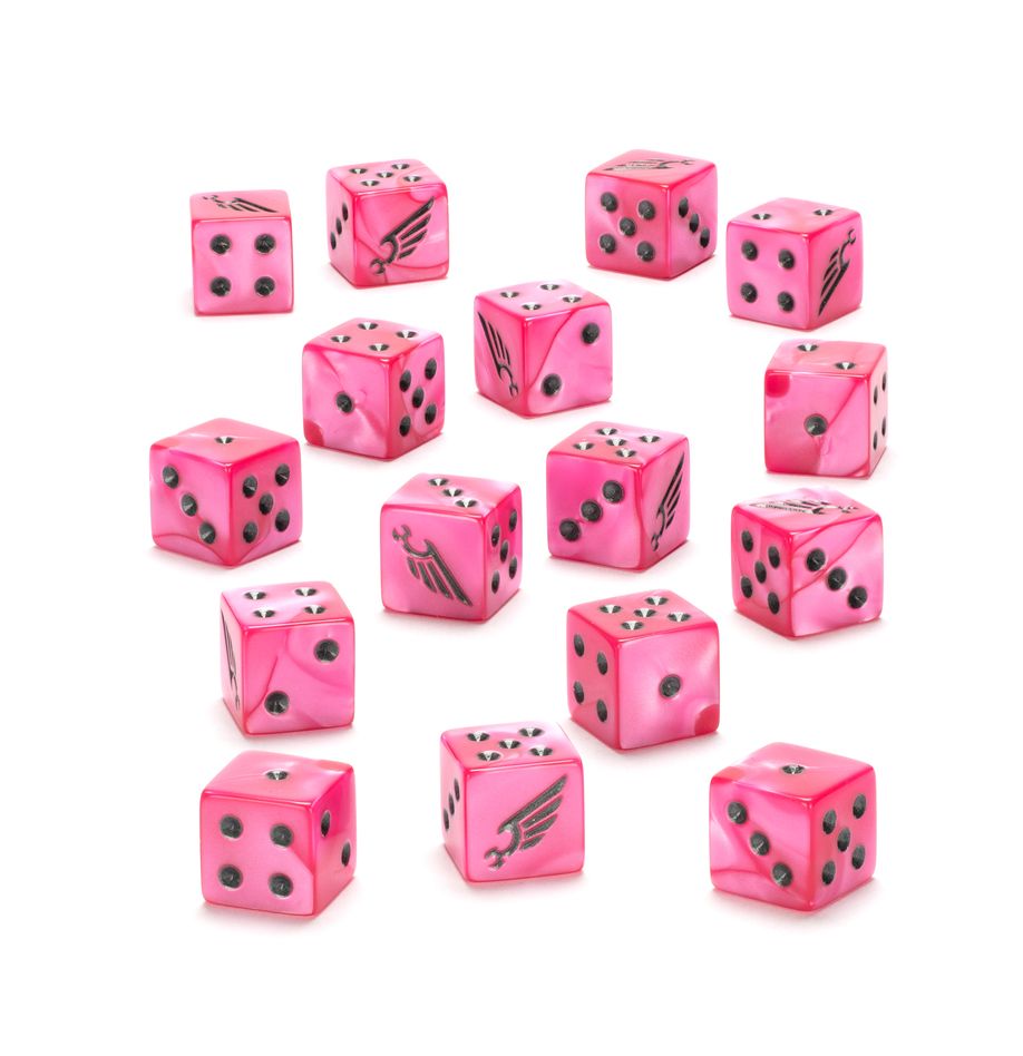 Warhammer 40k: Emporers Children Dice Set | Odin's Place