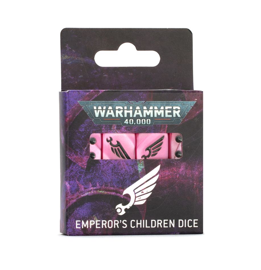 Warhammer 40k: Emporers Children Dice Set | Odin's Place