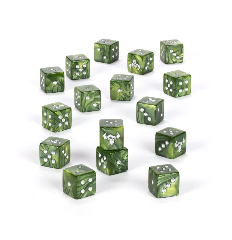 Warhammer 40K: Orks Dice Set 10th Edition 2024 | Odin's Place