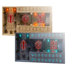 Blood Bowl: Tomb Kings Pitch Double-sided Pitch and Dugouts Set | Odin's Place