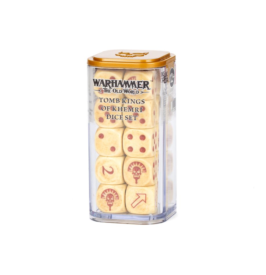 Warhammer: Tomb Kings of Khemri Dice Set | Odin's Place