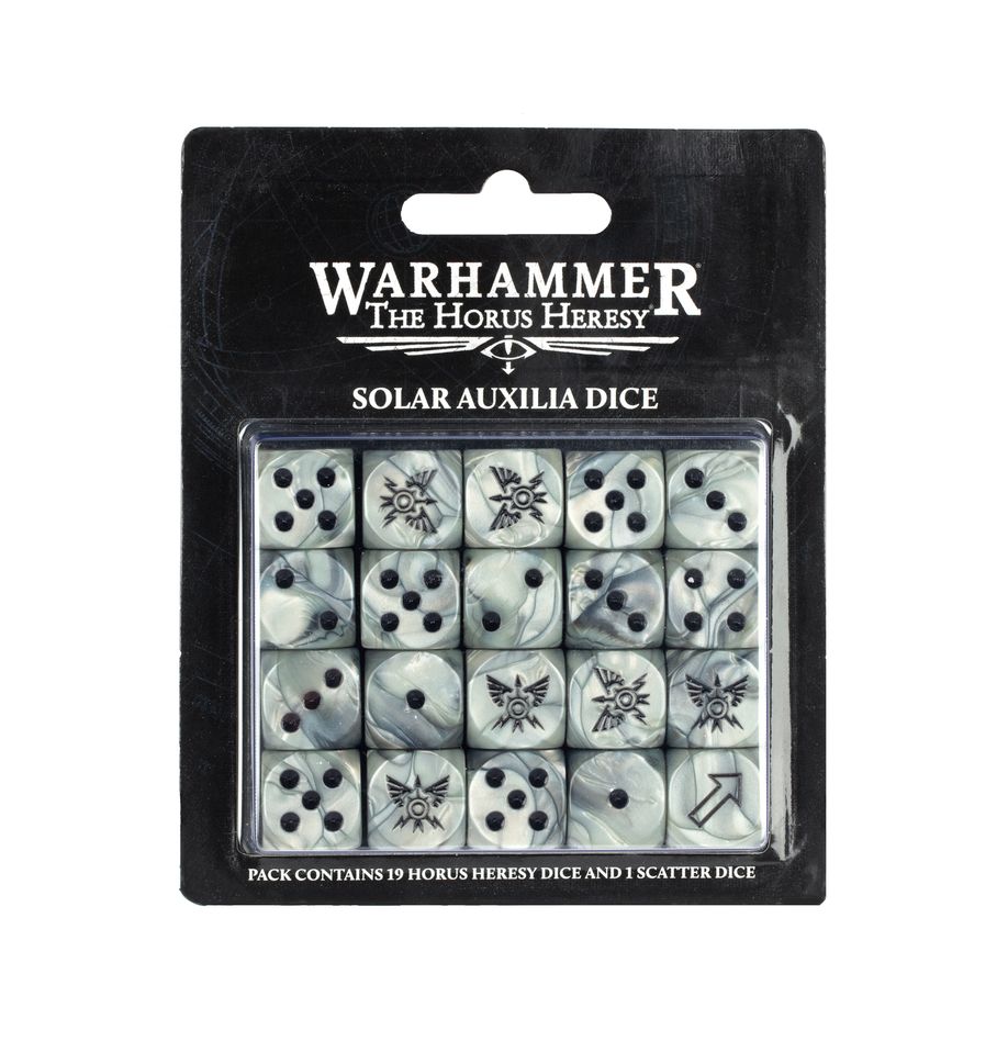 Warhammer The Horus Heresy: Solar Auxilia Dice | Odin's Place