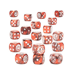 Warhammer Horus Heresy: Mechanicum Dice Set | Odin's Place