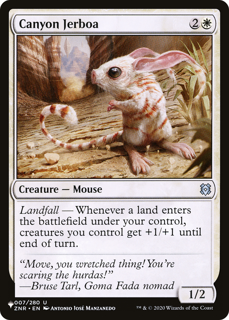 Canyon Jerboa [The List] | Odin's Place