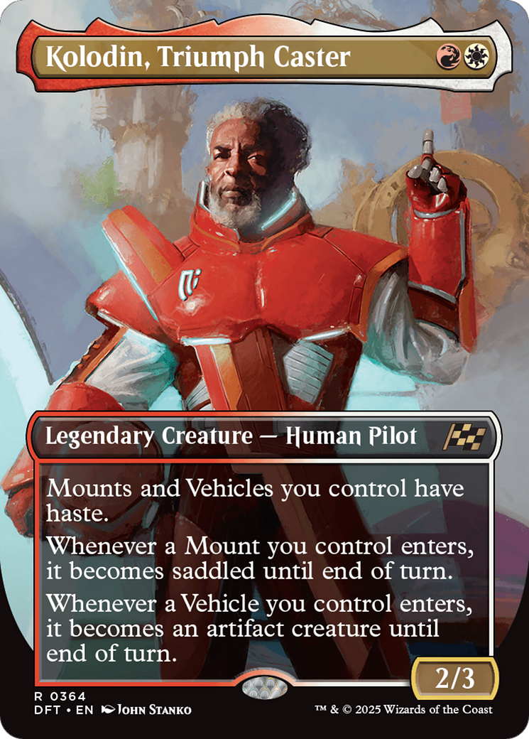 Kolodin, Triumph Caster (Borderless) [Aetherdrift] | Odin's Place