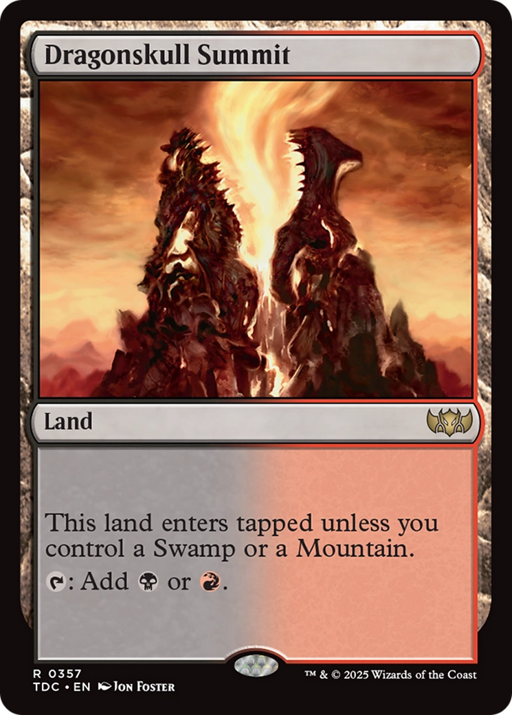 Dragonskull Summit [Tarkir: Dragonstorm Commander] | Odin's Place