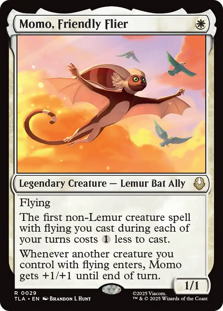 Momo, Friendly Flier [Avatar: The Last Airbender] | Odin's Place