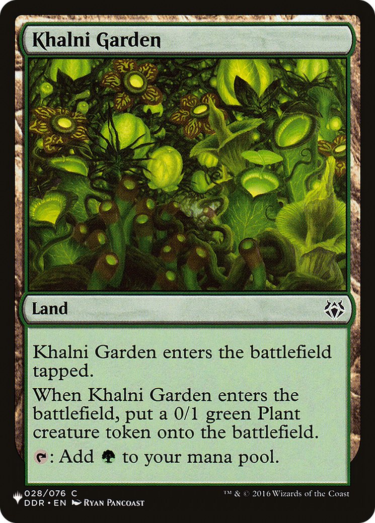 Khalni Garden [The List] | Odin's Place