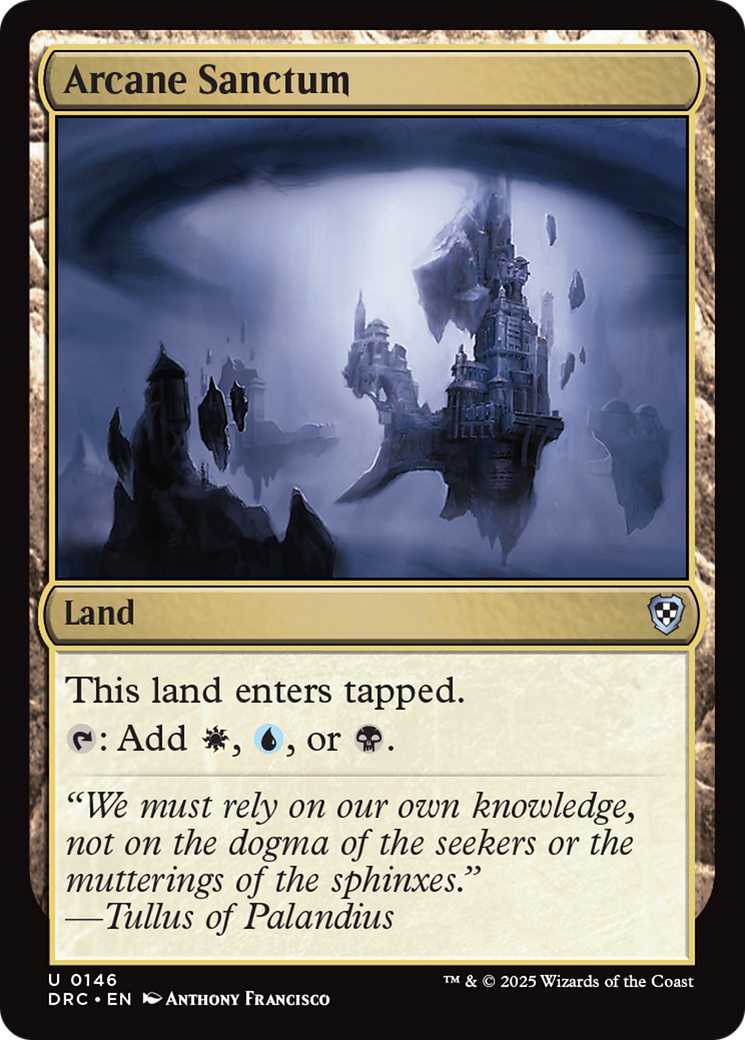 Arcane Sanctum [Aetherdrift Commander] | Odin's Place