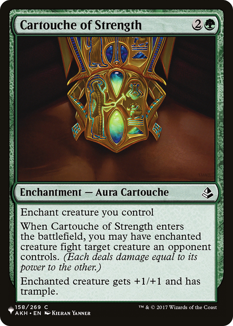 Cartouche of Strength [The List] | Odin's Place