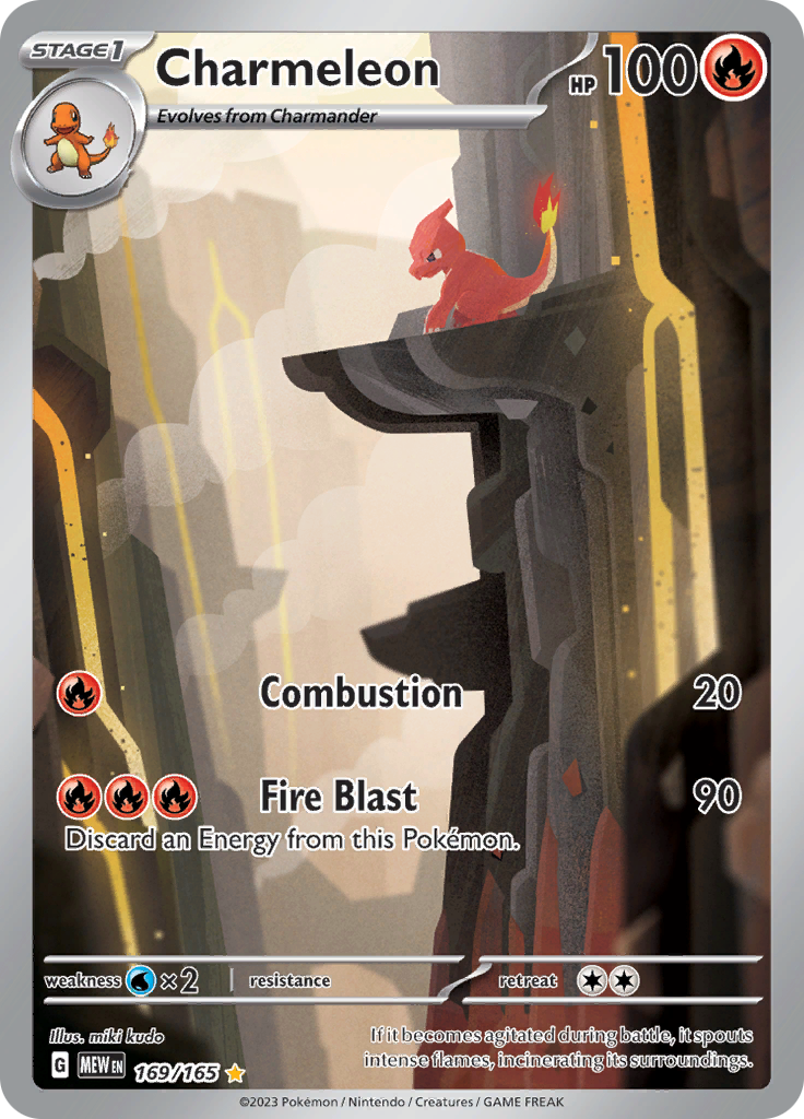 Charmeleon (169/165) [Scarlet & Violet 151] | Odin's Place
