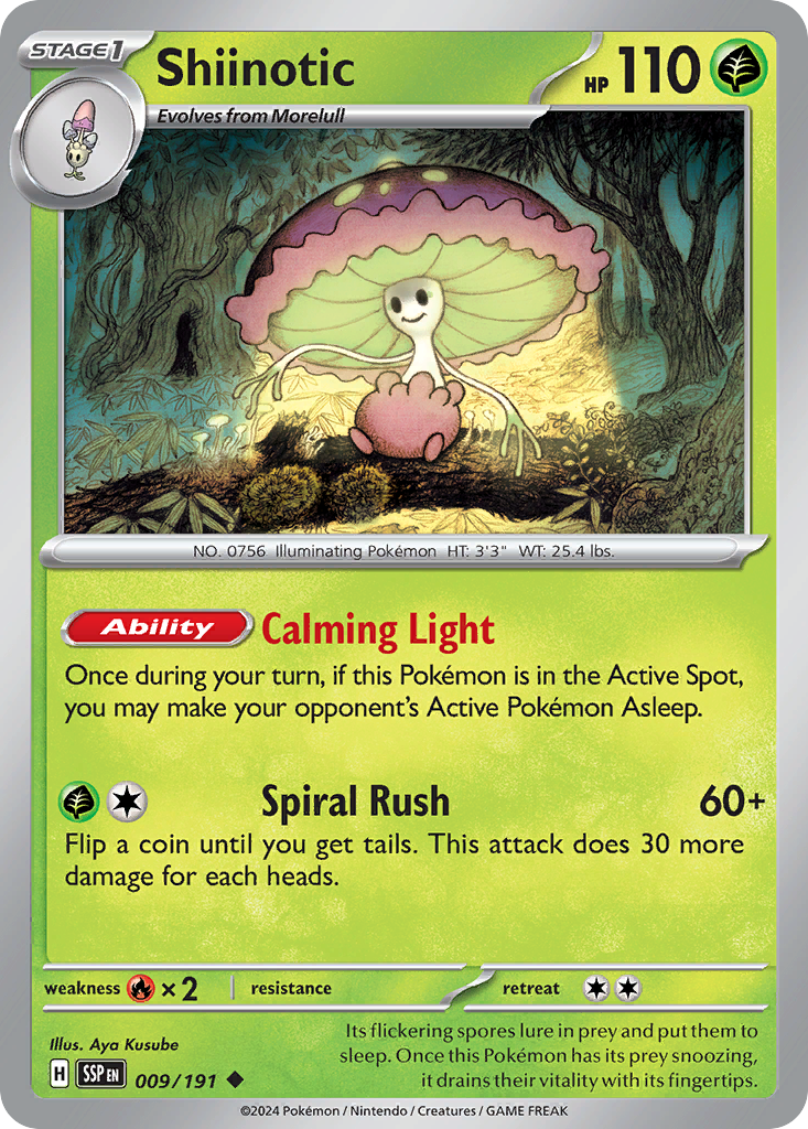 Shiinotic (009/191) [Scarlet & Violet: Surging Sparks] | Odin's Place