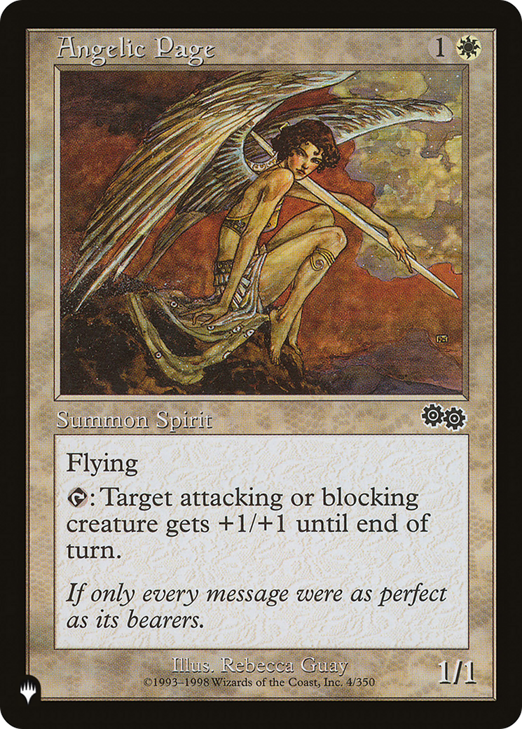 Angelic Page [The List] | Odin's Place