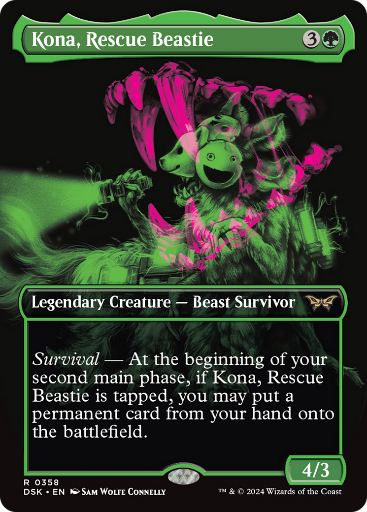 Kona, Rescue Beastie (Showcase) [Duskmourn: House of Horror] | Odin's Place