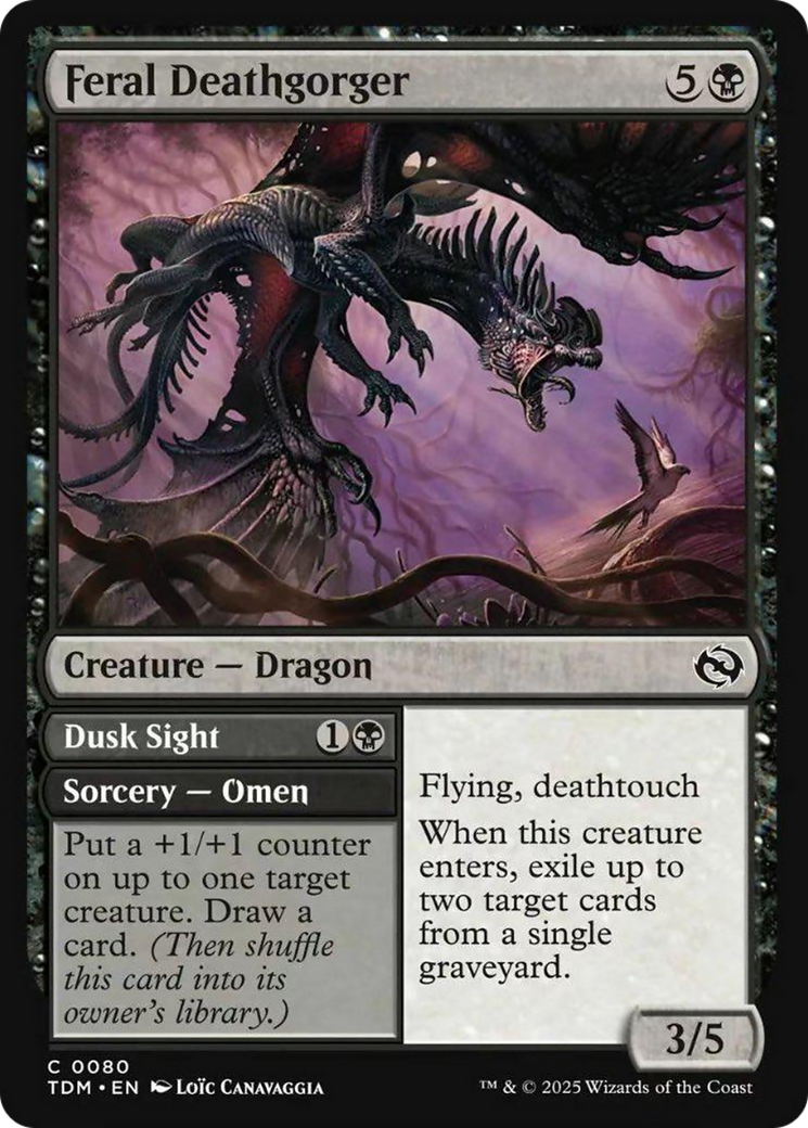 Feral Deathgorger [Tarkir: Dragonstorm] | Odin's Place
