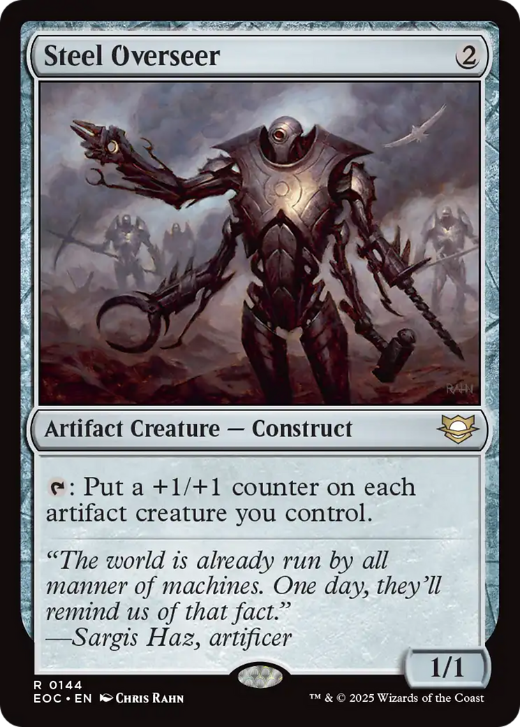 Steel Overseer [Edge of Eternities Commander] | Odin's Place