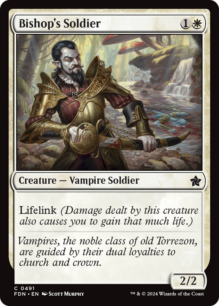 Bishop's Soldier [Foundations] | Odin's Place