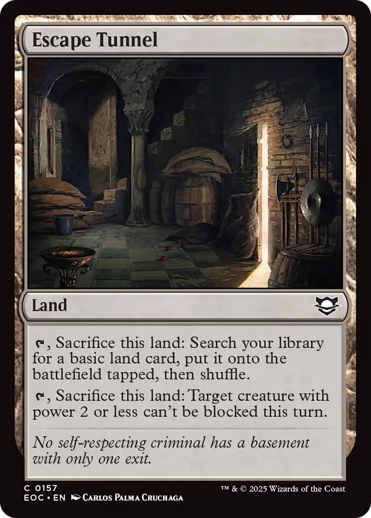 Escape Tunnel [Edge of Eternities Commander] | Odin's Place