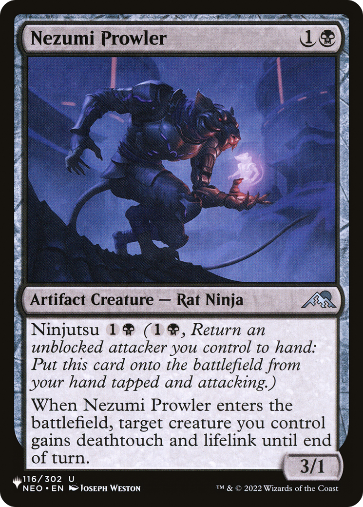 Nezumi Prowler [The List] | Odin's Place