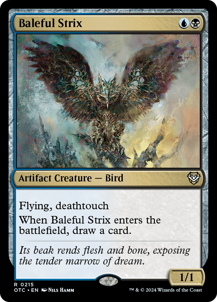 Baleful Strix [Outlaws of Thunder Junction Commander] | Odin's Place