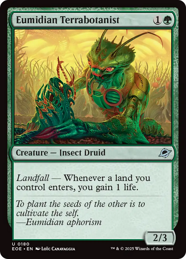 Eumidian Terrabotanist [Edge of Eternities] | Odin's Place