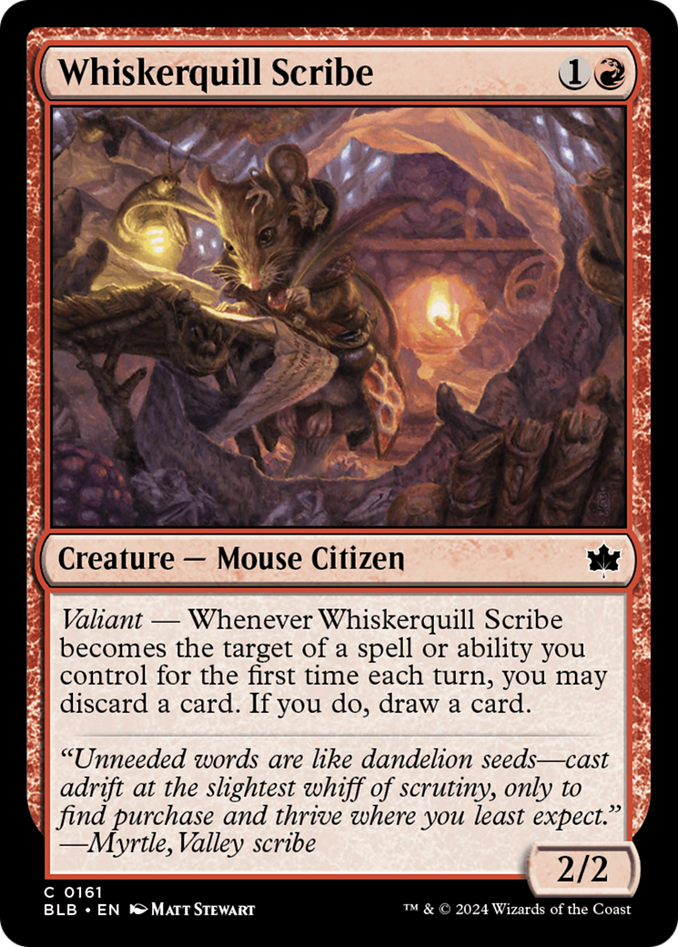 Whiskerquill Scribe [Bloomburrow] | Odin's Place