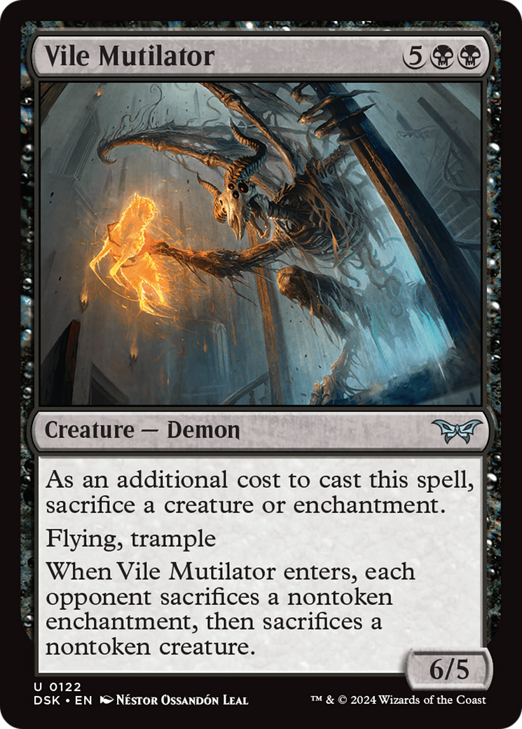 Vile Mutilator [Duskmourn: House of Horror] | Odin's Place