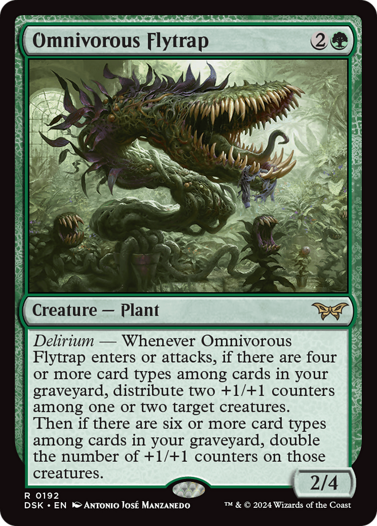 Omnivorous Flytrap [Duskmourn: House of Horror] | Odin's Place